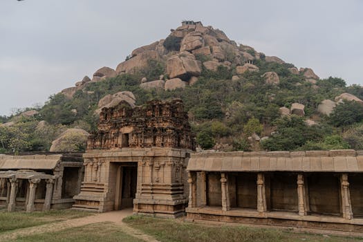 Best Hotels in Hampi India Ruins View