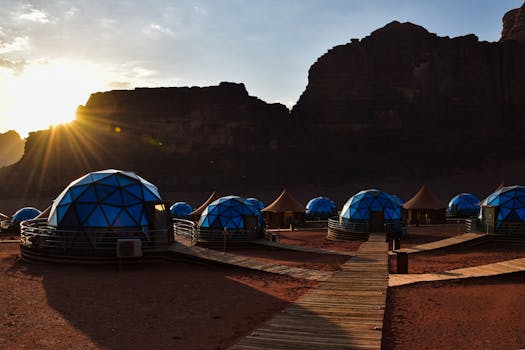 Best Hotels in Wadi Rum Jordan Desert Camp