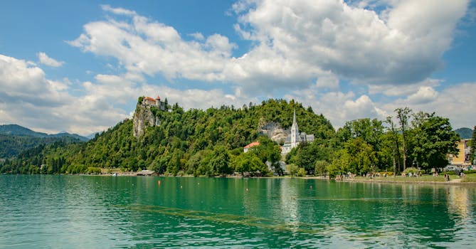 Hotels With Lake View in Bled Slovenia Castle