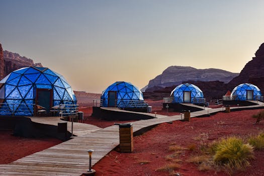 Luxury Tented Camp in Wadi Rum Jordan