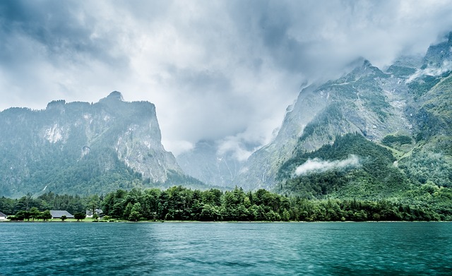 Fir-scented air near Königssee beneath bright alpine edges